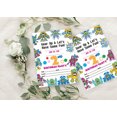 thumbnail image 4 of Darling Souvenir Multicolor Birthday Invitation Card Printable Fill or Write In Blank Invites Party Supplies Pack Of 28 5 x 7 Inches, 4 of 5