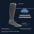 thumbnail image 4 of Dr. Scholl's  Over the Calf Graduated Compression Socks (2 Pair Pack) (Men's), 4 of 4