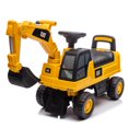 thumbnail image 1 of Best Ride On Cars CAT Excavator Foot to Floor Yellow, 1 of 8