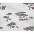 thumbnail image 4 of oneOone Cotton Flex Fabric Tree & Animals Ikat Decor Fabric Printed BTY 40 Inch Wide, 4 of 4