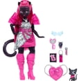 thumbnail image 2 of Monster High-Catty Noir-Poupée avec chat Amulette et accessoires, 2 of 6