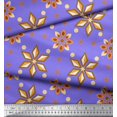 thumbnail image 2 of Soimoi Moss Georgette Fabric Dot & Floral Decorative Fabric Prints By Yard 42 Inch Wide, 2 of 3