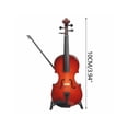 thumbnail image 2 of Rvkxad Ornement Modèle de Mini Violon, Instrument de Musique à l'Échelle 1/12 de Collection, Modèle de Violon Cadeau pour Enseignant, 2 of 2