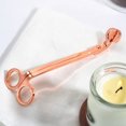 thumbnail image 2 of ziyahi 4 Pieces/Set Candle Wick Trimmer Tray Candles Core Hook Dipper Trimming Tool Kit Accessory Home Bedroom Wedding Gold, 2 of 7