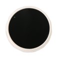thumbnail image 4 of Chana Glam Velvet and Tempered Glass Coffee Table Ottoman, Beige, 4 of 6