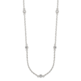 thumbnail image 2 of Collier en Argent Sterling 925 Poli avec Zircon Cubique, 2 of 3