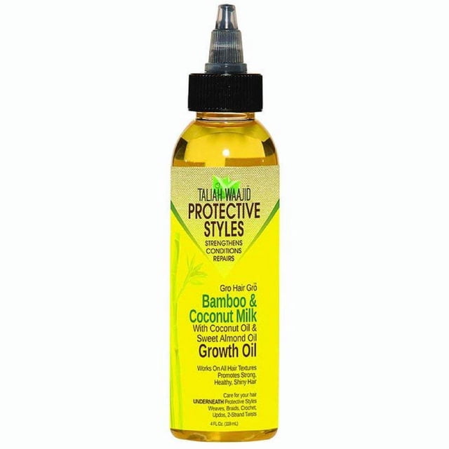 Taliah Waajid Protective Styles Gro Hair Gro Bamboo & Coconut Milk Growth Oil