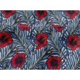 thumbnail image 5 of oneOone Viscose Jersey Red Fabric Tropical Sewing Craft Projects Fabric Prints By Yard 60 Inch Wide, 5 of 5