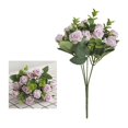 thumbnail image 2 of Lifelike Eucalyptus Rose Artificial Flower Unfading Forever Fresh Artificial Flower for Decorating Wedding or Party, 2 of 2