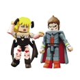 thumbnail image 1 of DIAMOND SELECT TOYS Street Fighter II featuring Darkstalkers Mini Mates Demitri vs Morrigan 2pk, 1 of 3