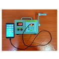 thumbnail image 2 of 6600mA Hand Crank Generator Mobile Phone Charging Treasure DC 12v 15w Generator ,Handy Bright, 2 of 6