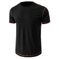 thumbnail image 3 of Besolor Summer Shirts for Men Round Neck Short Sleeve Basic Tops Casual Solid Color Sport Blouse Tees, 3 of 5