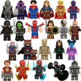 thumbnail image 1 of SwiftBricks 24-Piece Space Adventure Building Blocks with 1.77-Inch Action Figures, 1 of 8