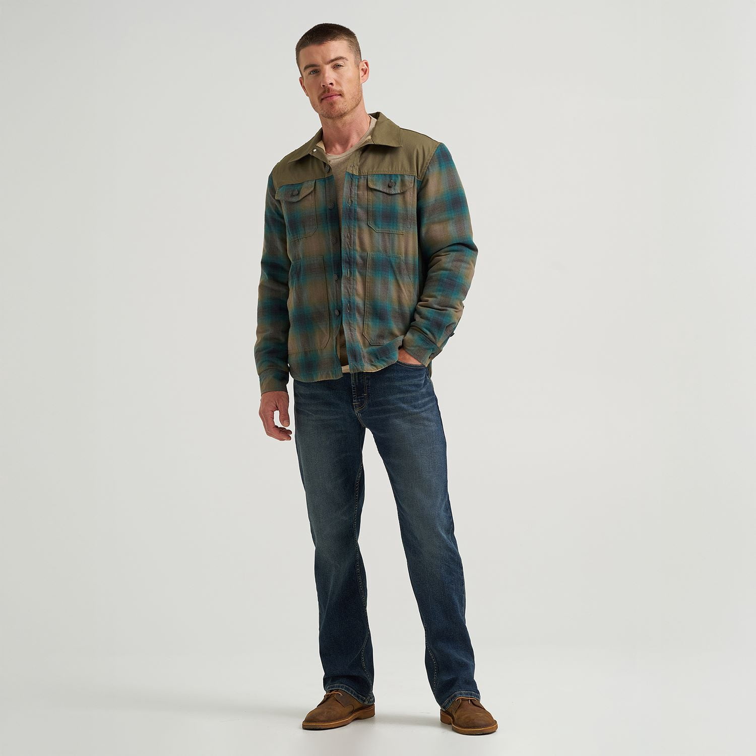 Jean bootcut décontracté pour homme Wrangler