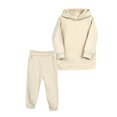 thumbnail image 1 of Cameland Long Sleeved Hooded Top Set Children Top and Pants Two-Piece Set Solid Color Girl Hoodie Set Long Sleeve Set, 1 of 2