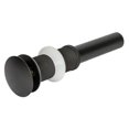 thumbnail image 1 of Eden Bath EB-D001MB Drain Escamotable en Forme de Parasol de 1,62 Po - Fini Noir Mat, 1 of 1