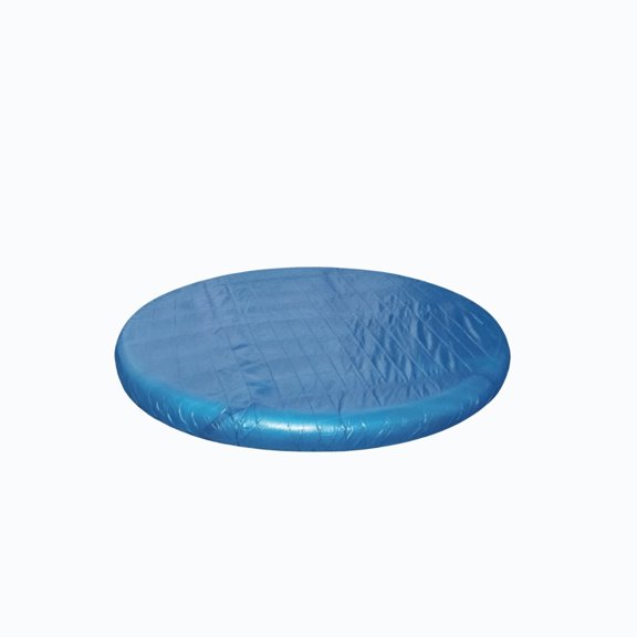 Jotiva Bâche de Protection Ronde pour Piscine en Pe Imperméable avec Attaches à Cordon pour Baignoire Gonflable de Cour Arrière