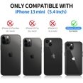 thumbnail image 3 of Étui iPhone 13 Mini, [Protecteur d'Écran Intégré] Étui de Téléphone Intégrale Transparente Antichoc Robuste, 3 of 5