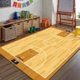 thumbnail image 1 of Dosaele Football Rug Decorative Noise Reduction Modern Sport Nursery Rug Floor Carpet, 1 of 4