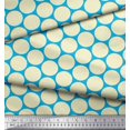 thumbnail image 3 of Soimoi Polyester Crepe Fabric Dots Dots Print Fabric by The Yard 52 Inch Wide, 3 of 5