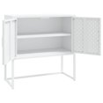thumbnail image 2 of vidaXL Sideboard White 75x35x75 cm Steel, 2 of 5