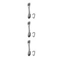 thumbnail image 3 of Transemion Ouvre-Bouteille Multifonctionnel en Acier Inoxydable pour Camping Extérieur Noir 3 Pcs, 3 of 6