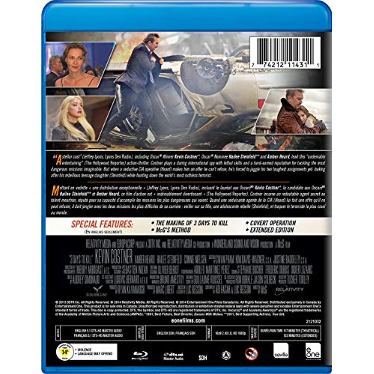 Film 3 Days to Kill