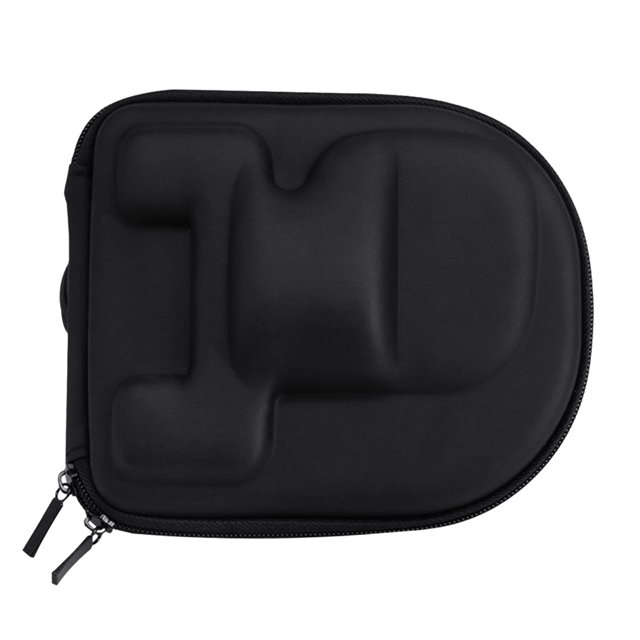 Sac pour Moulinet Baitcasting Résistant à l'Eau Pochette Rigide Protectrice pour Moulinet de Pêche avec Éponge Anti-Pression Intégrée