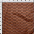 thumbnail image 3 of oneOone Cotton Poplin Fabric Chevron Ikat Fabric Prints By Yard 42 Inch Wide, 3 of 4
