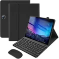 thumbnail image 1 of Étui Clavier Bluetooth avec Souris pour OnePlus Pad Go / Oppo Pad Air 2 / Oppo Pad Neo 11.4 Pouces Housse de Protection avec Souris / Clavier Sans Fil, 1 of 7