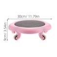 thumbnail image 3 of KAKOWELY home gym equipment Abdominal Exercise Sliders Core Training Roller Wheel with Five Sliding Wheel Abdominal Board Trainer for Effective Abdominal Workouts, 3 of 5