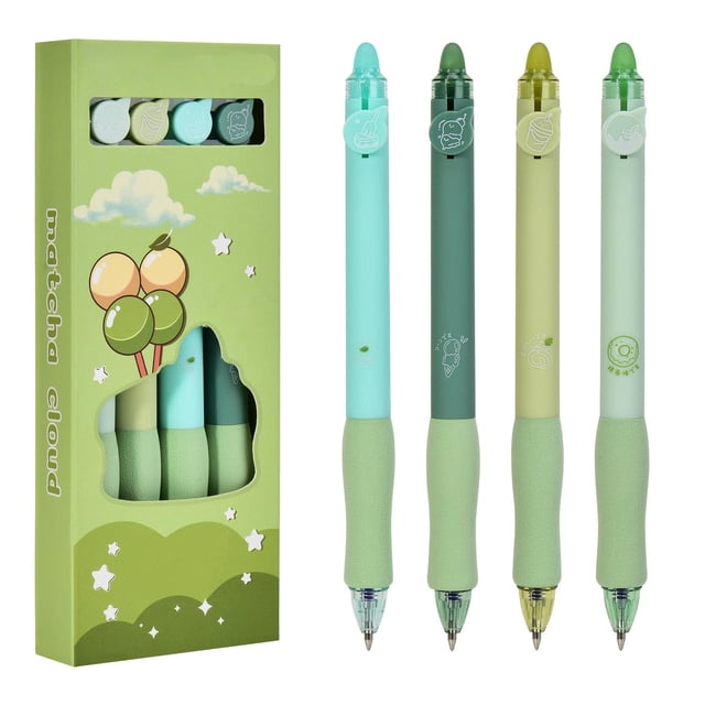 Erasable Ballpoint Pen Set for Kids Versatile Writing Tools for School for Diary Note Taking and Writing
