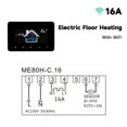 thumbnail image 2 of Tuya Smart Thermostat, Temperature Controller Electric Floor Heating Water Heating LCD Display ,Save Energy, 2 of 7