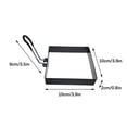 thumbnail image 3 of Stainless Steel Ring, Handle Stainless Steel Non-Stick Ring Frying Meat Pie Tool Baking Tool Stainless Steel Rings, 3 of 7