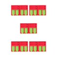 thumbnail image 3 of maskred Painting Point Drill Tray Multi -Boat Beading Storage Tray Point Drill Pen Drill Clay Organizer Storage Box DIY Craft Red combination 1 5Set, 3 of 6