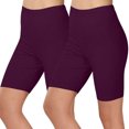 thumbnail image 1 of Chbgutlmr 2pc Athletic Shorts for Women Workout Slim Elastic High Waisted Solid Color Running Shorts Sport, 1 of 9
