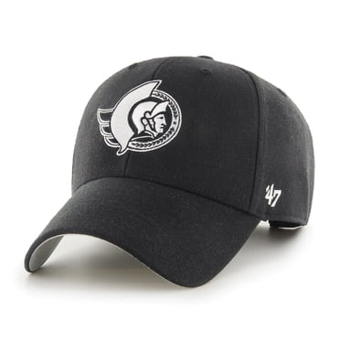'47 Chapeau Ajustable MVP Noir/blanc pour Hommes Senators d'Ottawa - Taille Unique