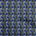 thumbnail image 1 of oneOone Viscose Chiffon Black Fabric Geometrical Craft Projects Decor Fabric Printed By The Yard 42 Inch Wide, 1 of 5