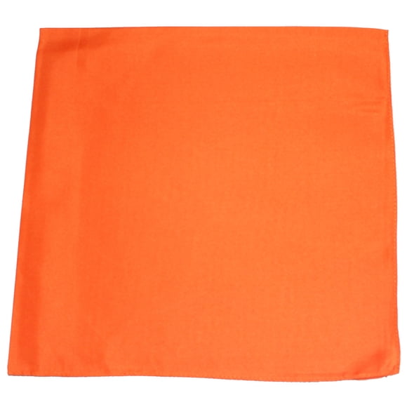 Daydana Plain X-Large 100 % Polyester Party and Decoration Bandana 27 x 27 In -