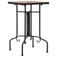 thumbnail image 2 of vidaXL Table d'Appoint en Mosaïque Céramique Terracotta, 2 of 5