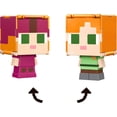 thumbnail image 4 of Minecraft Flippin’ Figs Coffret de 2 Alex et Axolotl, jeu 2 en 1 - Exclusivité Walmart, 4 of 6