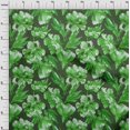thumbnail image 4 of oneOone Polyester Lycra Green Fabric Florals Fabric For Sewing Printed Craft Fabric By The Yard 56 Inch Wide, 4 of 4