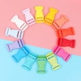 thumbnail image 1 of maskred 10pack/lot Versatile Release Buckle Strap For Various Buckle Applications Multi-Color ABS Clasp Belt Buckles Hook Buckle golden yellow 2Set, 1 of 6