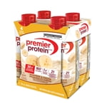 Premier Protein Bananas & Cream High Protein Ready-to-Drink Shake, 4 pack