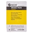 thumbnail image 2 of Niche Brake Pad Set for KTM 125 Organic Motorcycle 519-KPA2411D, 2 of 5