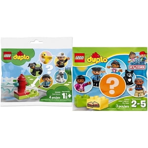 LEGO Duplo Mystery Lot de packs : Mystère de ma ville et mystère de la resue de la ville