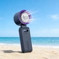 thumbnail image 1 of JZCHUNTOY Ice Sensation Handheld Fan, Portable Wearable Neck Hanging Design, Digital Display, Strong Airflow, Rechargeable Mini Fan for Outdoor Activities, Travel, Camping, Office and Daily Use, 1 of 7