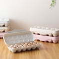 thumbnail image 1 of Reusable Stackable Egg Storage Container With Secure Lid For Kitchen Restaurant And Camping Fridge Organization Tray, 1 of 3