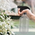 thumbnail image 2 of Mist Spray Bottle 300 ml Fine Mist and Stream Adjustable Nozzle Refillable Reusable Plastic Sprayer for Cleaning Solutions Plants, 2 of 6