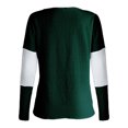 thumbnail image 4 of RKSTN Sweaters for Women Fashion Stripe Leopard Print Comfortable Long Sleeves Sweater Tops Fall Sweaters, 4 of 9